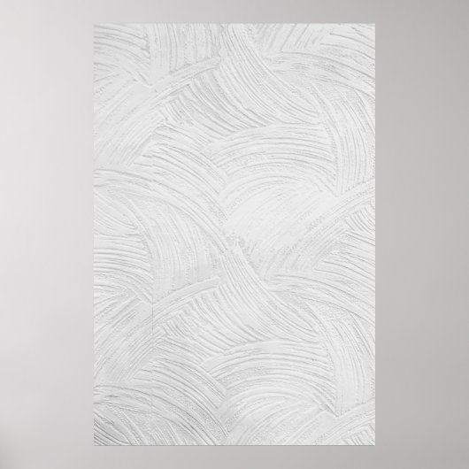 Oberfläche aus grauem Beton Poster (Vorne)
