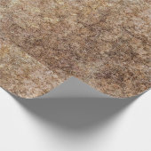 Oberfläche aus rostfreiem Metall Geschenkpapier (Ecke)