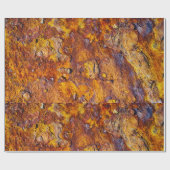 Oberfläche aus rostfreiem Metall Geschenkpapier (Flach)