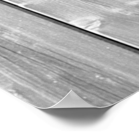 Oberfläche aus weißem Holz Poster (Ecke)