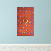 Oberfläche (außerhalb des Gitters) #1 Leinwanddruck (Insitu (Holzboden))