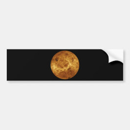 Oberfläche des Planeten Venus Autoaufkleber