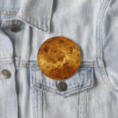 Oberfläche des Planeten Venus Button (Beispiel)