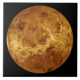 Oberfläche des Planeten Venus Fliese