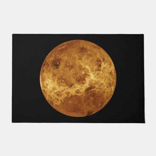 Oberfläche des Planeten Venus Fußmatte (Vorderseite)