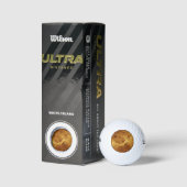 Oberfläche des Planeten Venus Golfball (Verpackungen)
