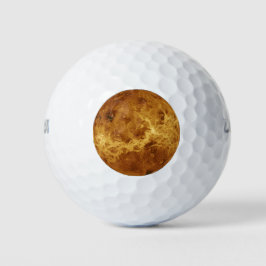 Oberfläche des Planeten Venus Golfball