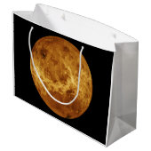 Oberfläche des Planeten Venus Große Geschenktüte (Rückseite Schrägansicht)