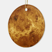 Oberfläche des Planeten Venus Keramik Ornament (Links)