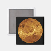 Oberfläche des Planeten Venus Magnet (Vorderseite/Rückseite)