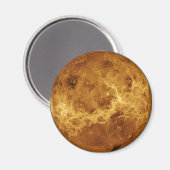 Oberfläche des Planeten Venus Magnet (Vorderseite/Rückseite)