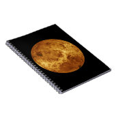 Oberfläche des Planeten Venus Notizblock (Rechte Seite)