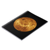 Oberfläche des Planeten Venus Notizblock (Linke Seite)