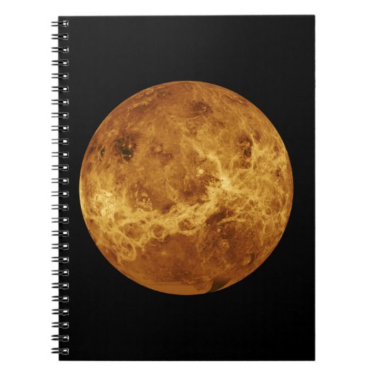 Oberfläche des Planeten Venus Notizblock (Vorderseite)