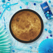 Oberfläche des Planeten Venus Pappteller (Party)