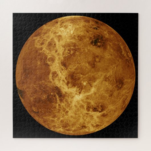 Oberfläche des Planeten Venus Puzzle (Horizontal)