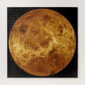 Oberfläche des Planeten Venus Puzzle (Vertikal)