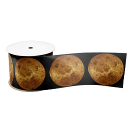Oberfläche des Planeten Venus Satinband