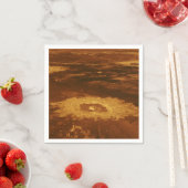 Oberfläche des Planeten Venus Serviette (Beispiel)