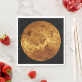 Oberfläche des Planeten Venus Serviette (Beispiel)