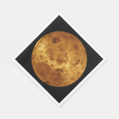 Oberfläche des Planeten Venus Serviette (Ecke)