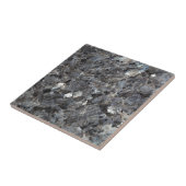 Oberfläche eines Labradorit-Felsens Fliese (Seite)