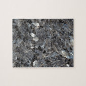 Oberfläche eines Labradorit-Felsens Puzzle (Horizontal)