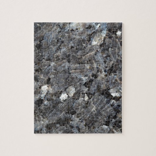 Oberfläche eines Labradorit-Felsens Puzzle (Vertikal)