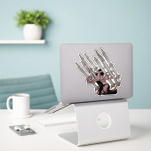 Oberfläche für Flugkörper, Luftabwehr Aufkleber (Laptop auf Schreibtisch)