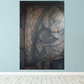 Oberfläche (Iteration 1) Leinwanddruck (Insitu (Holzboden))