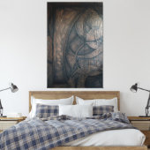 Oberfläche (Iteration 1) Leinwanddruck (Insitu (Schlafzimmer))