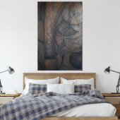 Oberfläche (Iteration 1) Leinwanddruck (Insitu (Schlafzimmer))