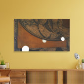 Oberfläche (Iteration 2) Leinwanddruck (Insitu (Wohnzimmer))