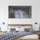 Oberfläche (Iteration 4) Leinwanddruck (Insitu (Schlafzimmer))