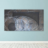 Oberfläche (Iteration 4) Leinwanddruck (Insitu (Holzboden))