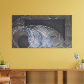 Oberfläche (Iteration 4) Leinwanddruck (Insitu (Wohnzimmer))