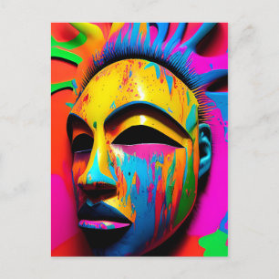 Oberfläche Ken Gage Surrealist Postkarte