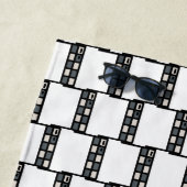 Oberfläche Strandtuch (Beispiel)