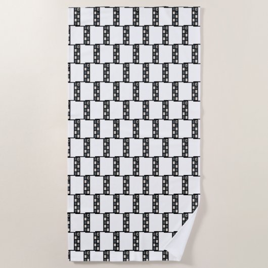 Oberfläche Strandtuch (Vorderseite)