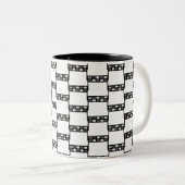 Oberfläche Zweifarbige Tasse (VorderseiteRechts)