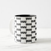 Oberfläche Zweifarbige Tasse (Vorderseite Links)
