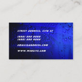 Oberflächenabdeckung aus Car Visitenkarte (Rückseite)