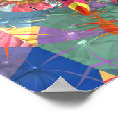 Oberflächenspannungen Poster (Ecke)