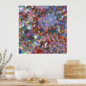 Oberflächenspannungen Poster (Küche)