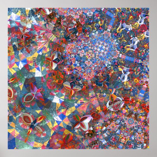 Oberflächenspannungen Poster (Vorne)