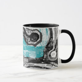 Oberflächenstrom – Abstrakte Flow- und Struktur-Ko Tasse
