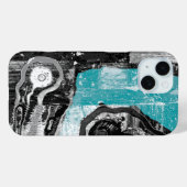 Oberflächenstrom – Abstrakter Fluss und Struktur C Case-Mate iPhone Hülle (Rückseite (Horizontal))