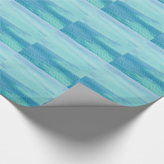 Oberflächenwasser Geschenkpapier (Ecke)