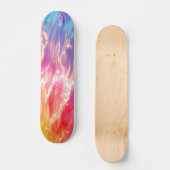 Oberflächenwasser Regenbogenlicht Skateboard (Vorderseite)