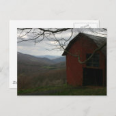 Obergebirge, Der Appalachische Weg Postkarte (Vorne/Hinten)